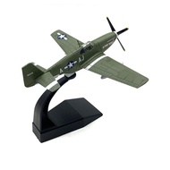1/72 World War II Famous Aircraft P51b Mustang Mustang Simulation Alloy Fighter Aircraft Model