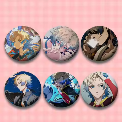 Cute M-Michael Kaiser Badges Button PinsBrooch Creative Funny Quotes Badge Clothes Backpack Jewelry