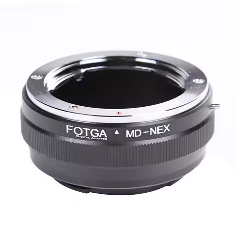 FOTGA Adapter Ring Minolta MD-NEX Lens Adapter Ring for Sony E-Mount NEX-7 6 A7 A7R II A6500 A6300 A