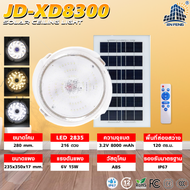 JD โคมไฟเพดาน ไฟเพดานปรับได้3สี  โคมไฟผนัง โซล่าเซลล์ JD-XD 100w 200w 300w 650w 1000w ใหม่ Solar cel