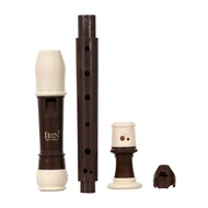 Baroque Recorder Suling Flute  / Seruling Soprano Bahan Abs / Alat Musik Seruling / Set Harpa Untuk 