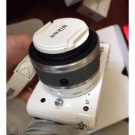 （二手）尼康/Nikon J1 （10-30mm，30-110mm）雙鏡頭 單電/微單 復古 白色 旅行 Camera 95% NEW