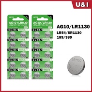 [Fast Delivery] Button Cell LR44 ∙ LR41 ∙ LR43 ∙LR521 ∙LR621∙ LR626 ∙ LR920∙ LR1130 ∙ AG13/AG10/AG4/