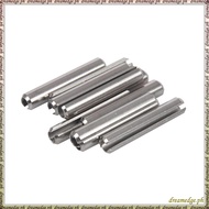 [S D K G] 10Pcs M5x30mm 304 Stainless Steel Split Spring Roll Dowel Pins