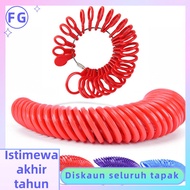FG Measure Finger Sizer Ring Gauge All UK Sizes A-Z US Sizes 0-13 Plastic Stamped