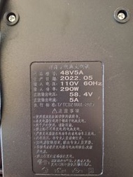 充電器 品字頭 110V輸入 16串鋰鐵專用 58.4V 快速5A充電 有風扇 超耐用 全新品出清