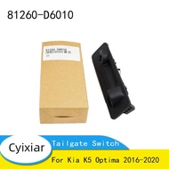 81260D6010 81260-D6010 New Rear Tailgate Switch Trunk Release Lid Lock Handle Button Housing for Kia
