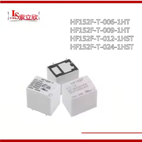 10pcs NEW Relay HF152F-T-012-1HST HF152F-T-024-1hst HF152F T 012 1hST 12VDC HF152F-T-006-1HT HF152F-