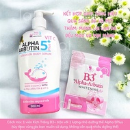 Vỉ 10 Viên Kích Trắng B3+ Alpha Arbutin Whitening Booster BKK Skincare Thailand Sáng Da Mờ Thâm