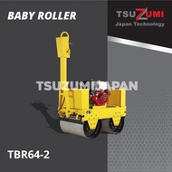 MESIN BABY ROLLER DOUBLE DRUM. MESIN PEMADAT ASPAL. TSUZUMI