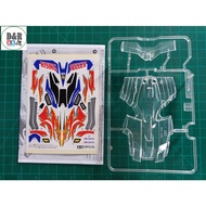 Tamiya Rising Trigger Super XX Cowl with Sticker