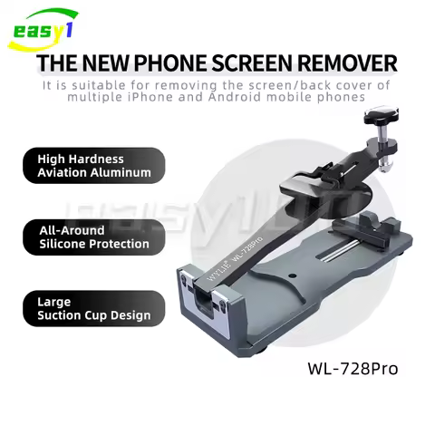 WYLIE WL-728 Pro Mobile phone screen opener Fixture For iPhone Android Phone LCD Screen Back Cover S