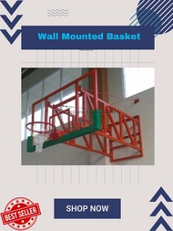 Wall Mounted Basket Long Papan Pantul Akrilik 15mm WML + Ring Per 2