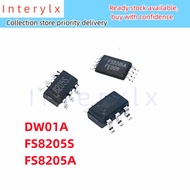 10Pcs/Lot Original DW01 DW01A FS8205S FS8205A FS8205 Lithium Battery Protection IC Patch MSOP8 Chip 