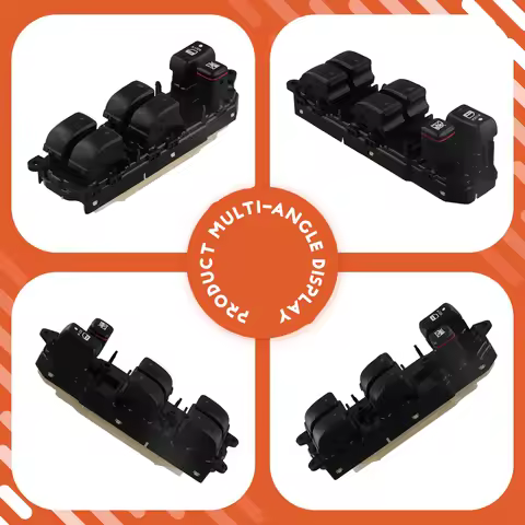AC34-84040-60091 Car Power Window Switch For Toyota Land Cruiser 120 Prado GRJ120 TRJ120 Lexus LX470