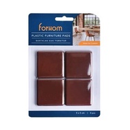 Forhom Furniture Slide Square 53.5 cm 4 Pcs Square Furniture Foot Pads