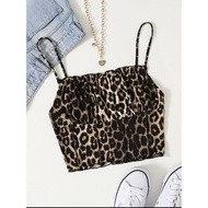 Women Leopard Carmi Top