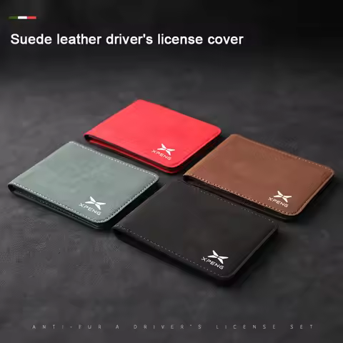 Car Driving License Cover For Xiaopeng Xpeng G9 G6 P7 P7i G3 2021 2022 2023 2024 2025 Car Card Holde