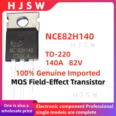 10/20/30PCS 100% Genuine Imported and Quality NCE82H140 NCE 82H140 TO-220 140A 82V MOS Field-Effect