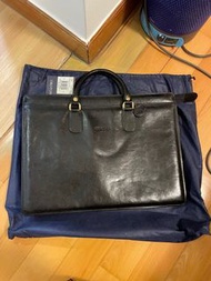 包郵 include postage  全新 BRAND NEW Oroton Black Leather Briefcase