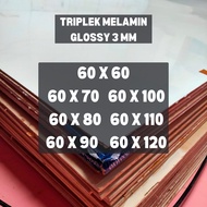 3mm White Melamine Plywood Glossy Shiny Plywood Cut Whiteboard 1 Side 60cm Wide Multipurpose Craft