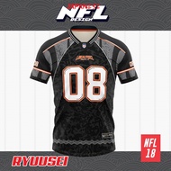 [NFL OVERSIZED BERSULAM] LOKALTEEZ NFL18 NFL Edition RYUUSEI 280GSM JERSEY