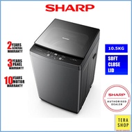 【FREE SHIPPING】Sharp ESX1021 ( 10.5KG ) Top Load Washing Machine Mesin Basuh