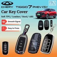 Chery Tiggo 7 PHEV Key Cover Car Key Casing Holder Sarung Kunci Kereta Tiggo 7 PHEV Accessories