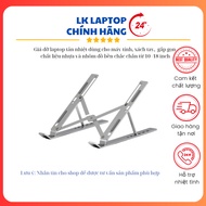Computer Shelf For Laptops, Stowed Plastic And Aluminum Materials