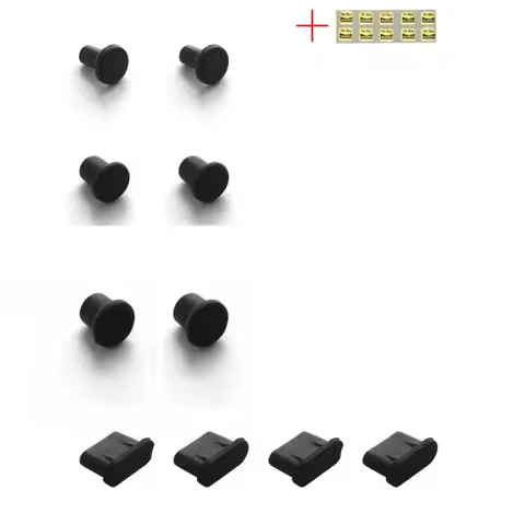 2 Sets Dust Plug For FiiO M33 M17 M23 M21 2.5mm 3.5mm 4.4mm jack