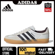 Adidas GAZELLE Grey Black Sneakers Low Cut Indoor Unisex