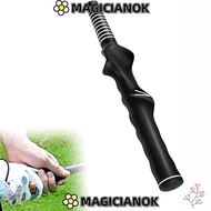 MAGICIANOK Golf Swing Training Grip, Universal Black Golf Club Grip,  Left-Handed Right-Handed Golf 