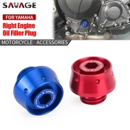 Right Engine Oil Filler Plug For YAMAHA FJ 09 FZ 09 MT-09/SP Tracer 900/9/GT XSR 900 Niken 850/GT TM