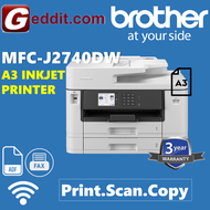 BROTHER MFC-J2740DW A3 INK-BENEFIT PRINTER (PRINT/SCAN/COPY/FAX/WIRELESS/AUTO 2-SIDED PRINT) (REPLAC