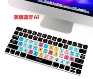 ฟิล์มป้องกันคีย์บอร์ด Apple iMac Magic Keyboard Quick Keys Wireless Bluetooth Desktop Computer Integ