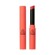 3ce South Korea Velvet Matte ลิปสติก Round Tube ยาวนานสีอิฐสีแดง Rose ฟักทองสี Moisturizing Lip แต่ง