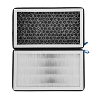 2pcs Purifier Accessories Air-Conditioning Direct Fit Air Filter Parts Cabin HEPA Practical DIY Compatible For Tesla Model 3