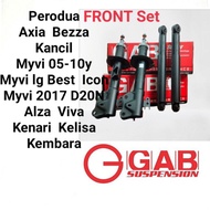 Perodua GAB ABSORBER Front Set Axia Bezza Kancil Myvi Alza Viva Kenari Kelisa Kembara