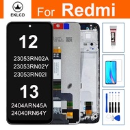 LCD Display For Xiaomi Redmi 12 13 4G 5G 23053RN02A 23076RN4BI 2404ARN45A Touch Screen Digiziter Ass
