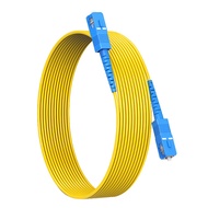 1m/2m/3m/10m SC/UPC-SC/UPC Simplex Single-Mode Fiber Optic Patch Cord 3.0mm FTTH Fiber Optic Cable