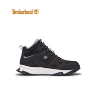 Timberland Mens Lincoln Peak Waterproof Hiking Boots Black Leather Wide
