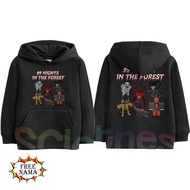 Roblox Kids Hoodie Top เสื้อแจ็คเก็ตเด็ก Unisex DEER CHARACTER 99 NIGHTS IN THE FOREST ROBLOX ALL