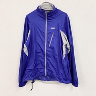 2001年款Patagonia Velocity Shell 衝鋒衣，復古款，藍色，L碼（古著）