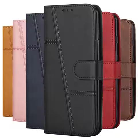 Card Holder Wallet Flip Case For VIVO T1 5G 2022 Y01 Y20 Y30 2021 Y35 2022 Y55 Y11S Y12S Y21S Y33S Y