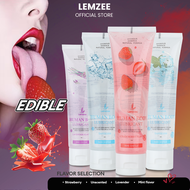 Lemezee Lubricant Edible 90ML Lubricant Water Based Health Silky Moisturizing Lubricant Gel Anal Per