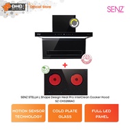 Senz SZ-CH3288AC STELLA L Shape Design Heat Pro intelClean Cooker Hood 1700 m3/h SZCH3288AC + SZRC22