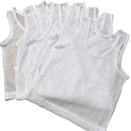 3Pcs/6Pcs Aircool Sando See Through Top For Kids 0-10 Years Old
