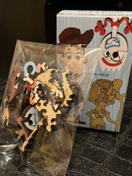 日本Pixar展限定 KIIPA 台灣製造 木製拼圖 Toy Story 胡迪 小叉 牧羊女 寶貝