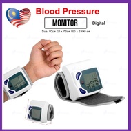 Mesin Alat Cek Tekanan Darah Tinggi BP Monitor Set Wrist Digital Arm Blood Pressure l Mesin Cek Chec