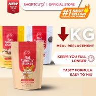 Shortcutx Flat Tummy Shakes Meal Replacement | Weight Loss Supplement [7 Sachets]